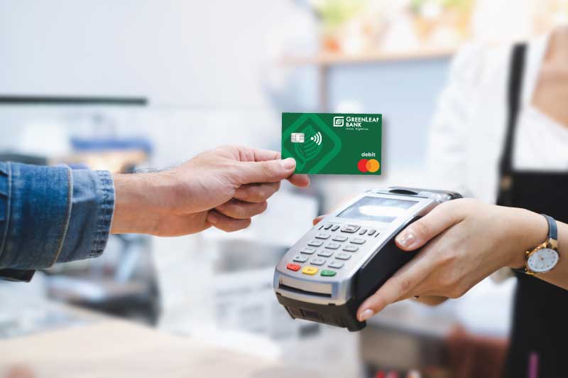 Our debit cards are going contactless.